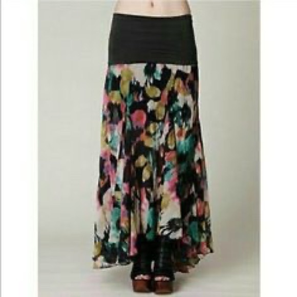 FREE PEOPLE FUN VIBRANT MAXI SKIRT/Dress - Picture 1 of 6